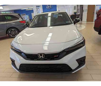 2024NewHondaNewCivic SiNewManual is a Silver, White 2024 Honda Civic Car for Sale in Greensburg PA
