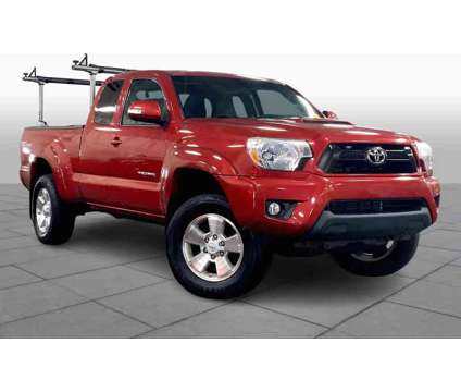 2014UsedToyotaUsedTacomaUsed4WD Access Cab V6 AT is a Red 2014 Toyota Tacoma Car for Sale in Danvers MA
