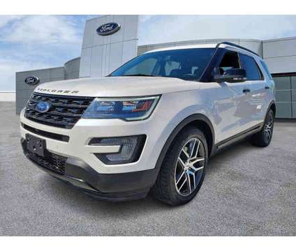 2017 Ford Explorer Sport is a Silver, White 2017 Ford Explorer Sport Car for Sale in Dundalk MD