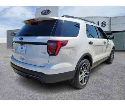 2017 Ford Explorer Sport is a Silver, White 2017 Ford Explorer Sport Car for Sale in Dundalk MD