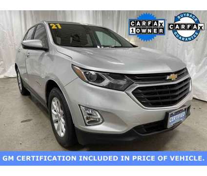 2021 Chevrolet Equinox LT is a Silver 2021 Chevrolet Equinox LT Car for Sale in Glenview IL