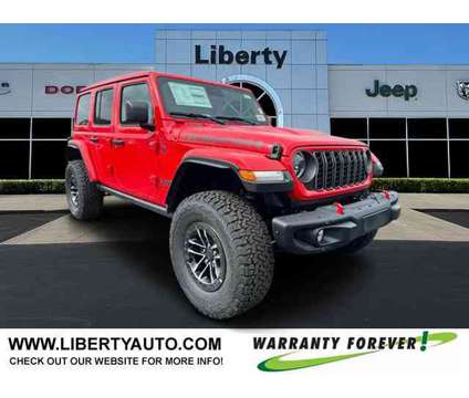 2024 Jeep Wrangler Rubicon X is a Red 2024 Jeep Wrangler Rubicon Car for Sale in Pataskala OH