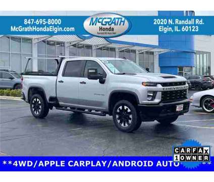 2020 Chevrolet Silverado 2500HD Custom is a Silver 2020 Chevrolet Silverado 2500 H/D Car for Sale in Elgin IL