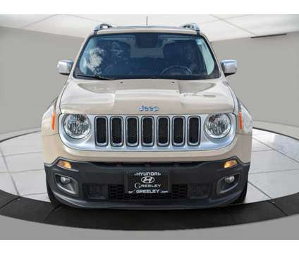 2016 Jeep Renegade Limited is a Tan 2016 Jeep Renegade Limited Car for Sale in Greeley CO