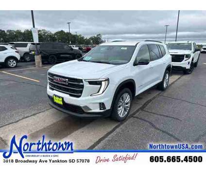 2024 GMC Acadia is a White 2024 GMC Acadia Car for Sale in Yankton SD