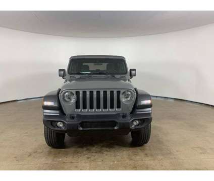 2020 Jeep Wrangler Sport is a Grey 2020 Jeep Wrangler Sport Car for Sale in Peoria IL