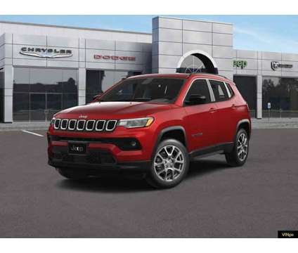 2024 Jeep Compass Latitude Lux is a Red 2024 Jeep Compass Latitude Car for Sale in Wilkes Barre PA