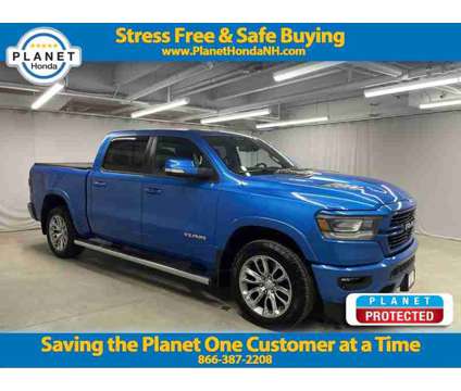 2020 RAM 1500 Blue, 42K miles is a Blue 2020 RAM 1500 Model Laramie Truck in Tilton NH