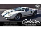 1966 Ford Ford GT White with Blue Stripe 1966 Ford GT40 363 CID V8 ZF 5 Speed