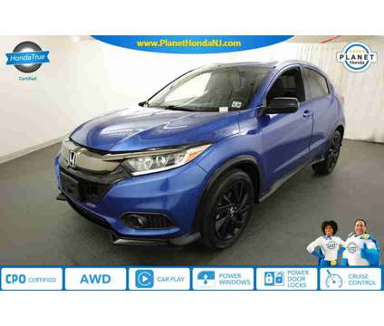 2021 Honda HR-V Blue, 27K miles is a Blue 2021 Honda HR-V SUV in Union NJ