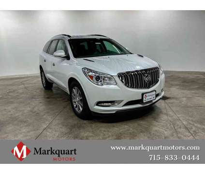 2016 Buick Enclave Leather Group is a White 2016 Buick Enclave Leather SUV in Chippewa Falls WI
