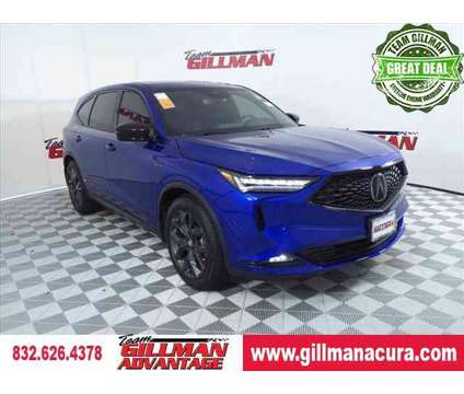 2023 Acura MDX A-Spec SH-AWD is a Blue 2023 Acura MDX SUV in Houston TX