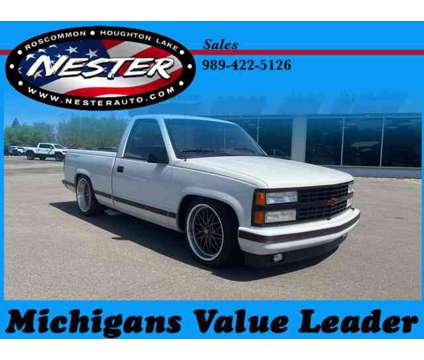 1991 Chevrolet C/K 1500 Silverado is a White 1991 Chevrolet 1500 Model Silverado Truck in Houghton Lake MI