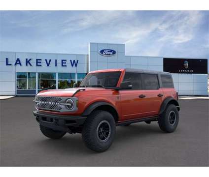 2024 Ford Bronco Badlands is a Red 2024 Ford Bronco SUV in Battle Creek MI