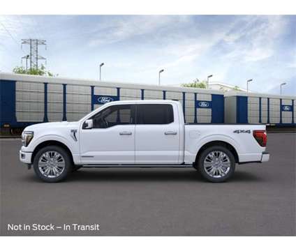 2024 Ford F-150 Platinum is a White 2024 Ford F-150 Platinum Truck in Kansas City MO