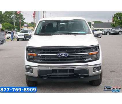 2024 Ford F-150 XLT is a White 2024 Ford F-150 XLT Truck in Greenville NC