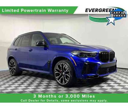 2022 BMW X5 M Base COMPETITION PACKAGE is a Blue 2022 BMW X5 M Base SUV in Issaquah WA