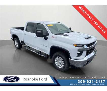 2022 Chevrolet Silverado 2500HD LT is a White 2022 Chevrolet Silverado 2500 LT Truck in Roanoke IL