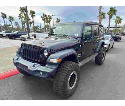 2018 Jeep Wrangler Unlimited Sport S is a Black 2018 Jeep Wrangler Unlimited SUV in Henderson NV