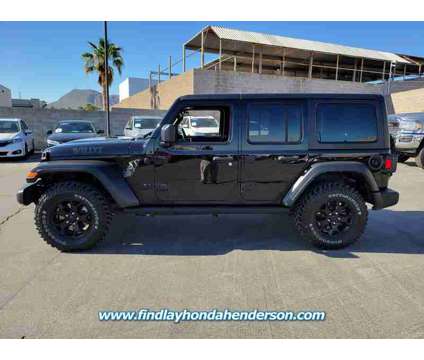 2020 Jeep Wrangler Unlimited Willys is a Black 2020 Jeep Wrangler Unlimited SUV in Henderson NV