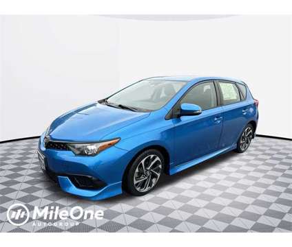 2018 Toyota Corolla iM Base is a Blue 2018 Toyota Corolla iM Base Car for Sale in Westminster MD