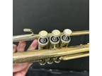 Blessing Model B125 Trumpet- Gold Finish No Mouthpiece - Includes Case AS IS
