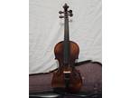 Antique Antonius Stradivarius Cremonensis Violin Faciebat Anno 1722 W/ Case