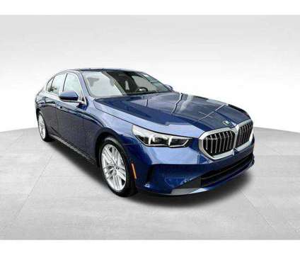 2024 BMW 5 Series i xDrive is a Blue 2024 BMW 5-Series Sedan in Huntington Station NY