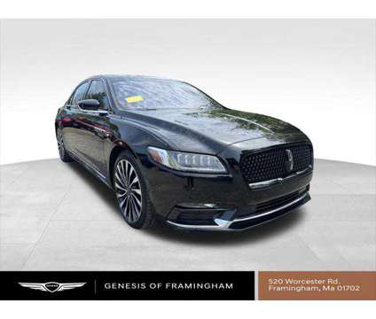 2018 Lincoln Continental Black Label is a Black 2018 Lincoln Continental Black Label Sedan in Framingham MA