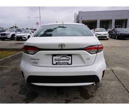 2021 Toyota Corolla LE is a White 2021 Toyota Corolla LE Sedan in Hammond LA