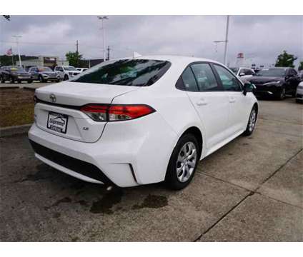 2021 Toyota Corolla LE is a White 2021 Toyota Corolla LE Sedan in Hammond LA