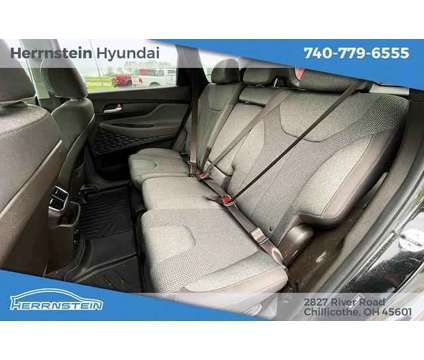 2020 Hyundai Santa Fe SEL is a Black 2020 Hyundai Santa Fe SUV in Chillicothe OH