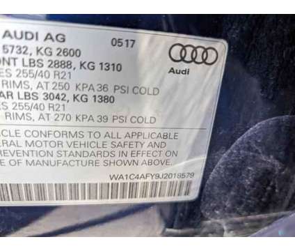 2018 Audi SQ5 3.0T Premium Plus is a Blue 2018 Audi SQ5 3.0T Premium Plus SUV in Englewood CO