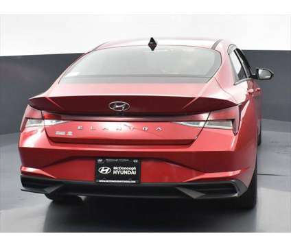 2021 Hyundai Elantra SEL is a Red 2021 Hyundai Elantra Sedan in Mcdonough GA