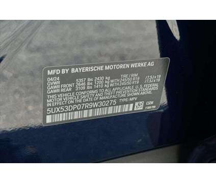 2024 BMW X3 xDrive30i is a Blue 2024 BMW X3 xDrive30i SUV in Seaside CA