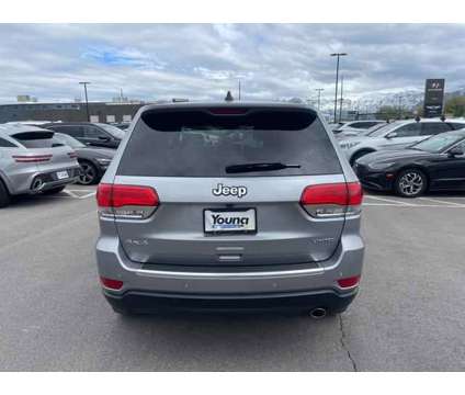 2018 Jeep Grand Cherokee Limited 4x4 is a Silver 2018 Jeep grand cherokee Limited SUV in Ogden UT