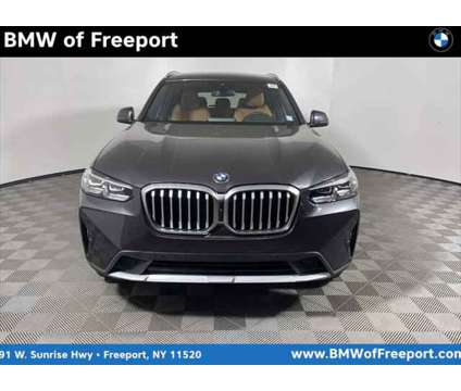 2024 BMW X3 xDrive30i is a Grey 2024 BMW X3 xDrive30i SUV in Freeport NY