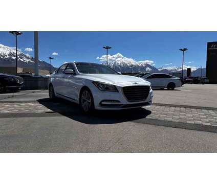 2018 Genesis G80 3.8 is a White 2018 Genesis G80 3.8 Trim Sedan in Lindon UT