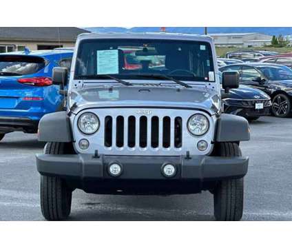 2018 Jeep Wrangler JK Unlimited Sport 4x4 is a Silver 2018 Jeep Wrangler SUV in Medford OR