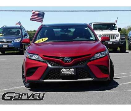 2019 Toyota Camry XSE is a Red 2019 Toyota Camry XSE Sedan in Plattsburgh NY