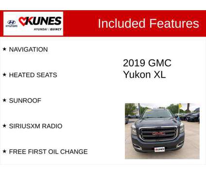 2019 GMC Yukon XL SLT is a 2019 GMC Yukon XL SLT SUV in Quincy IL