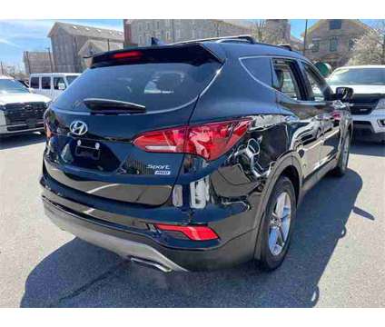 2018 Hyundai Santa Fe Sport 2.4L is a Black 2018 Hyundai Santa Fe Sport 2.4L SUV in Fall River MA