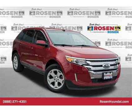 2013 Ford Edge SEL is a Red 2013 Ford Edge SEL SUV in Algonquin IL