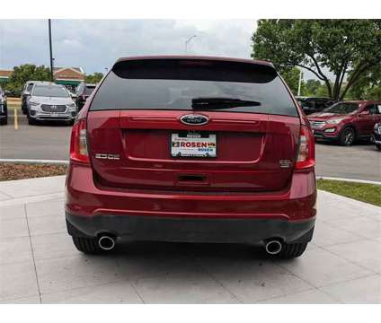 2013 Ford Edge SEL is a Red 2013 Ford Edge SEL SUV in Algonquin IL