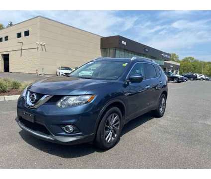 2016 Nissan Rogue SL is a Blue 2016 Nissan Rogue SL Station Wagon in Milford CT