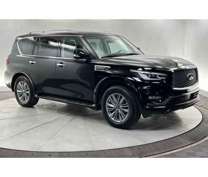 2021 Infiniti QX80 LUXE is a Black 2021 Infiniti QX80 SUV in Saint George UT