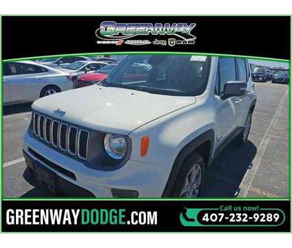 2020 Jeep Renegade Limited is a White 2020 Jeep Renegade Limited Car for Sale in Orlando FL