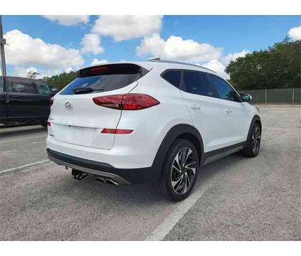 2019 Hyundai Tucson Sport is a White 2019 Hyundai Tucson Sport Car for Sale in Orlando FL