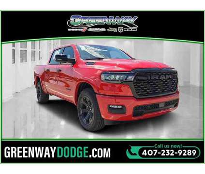 2025 Ram 1500 Big Horn/Lone Star is a Red 2025 RAM 1500 Model Big Horn Car for Sale in Orlando FL