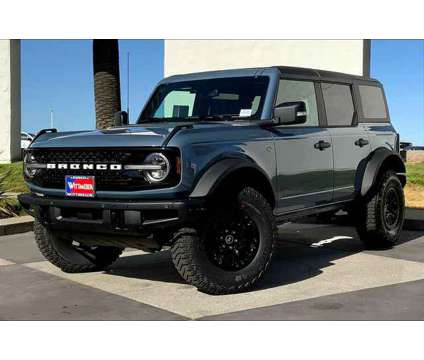 2024 Ford Bronco Wildtrak is a Blue, Grey 2024 Ford Bronco Car for Sale in Chico CA